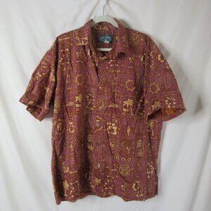 Gary’s Island USC Trojans Hawaiian Shirt Reverse Print Dick's Last Resort XXL